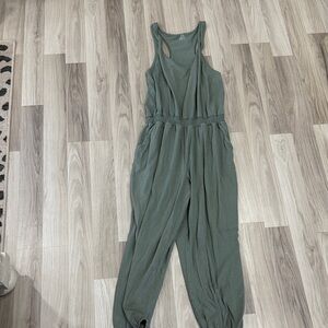 Aerie Sage Green Jumpsuit
